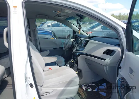 2013 Toyota Sienna Le V6 8 Passenger from USA, damaged, VIN 5TDKK3DC5DS304288